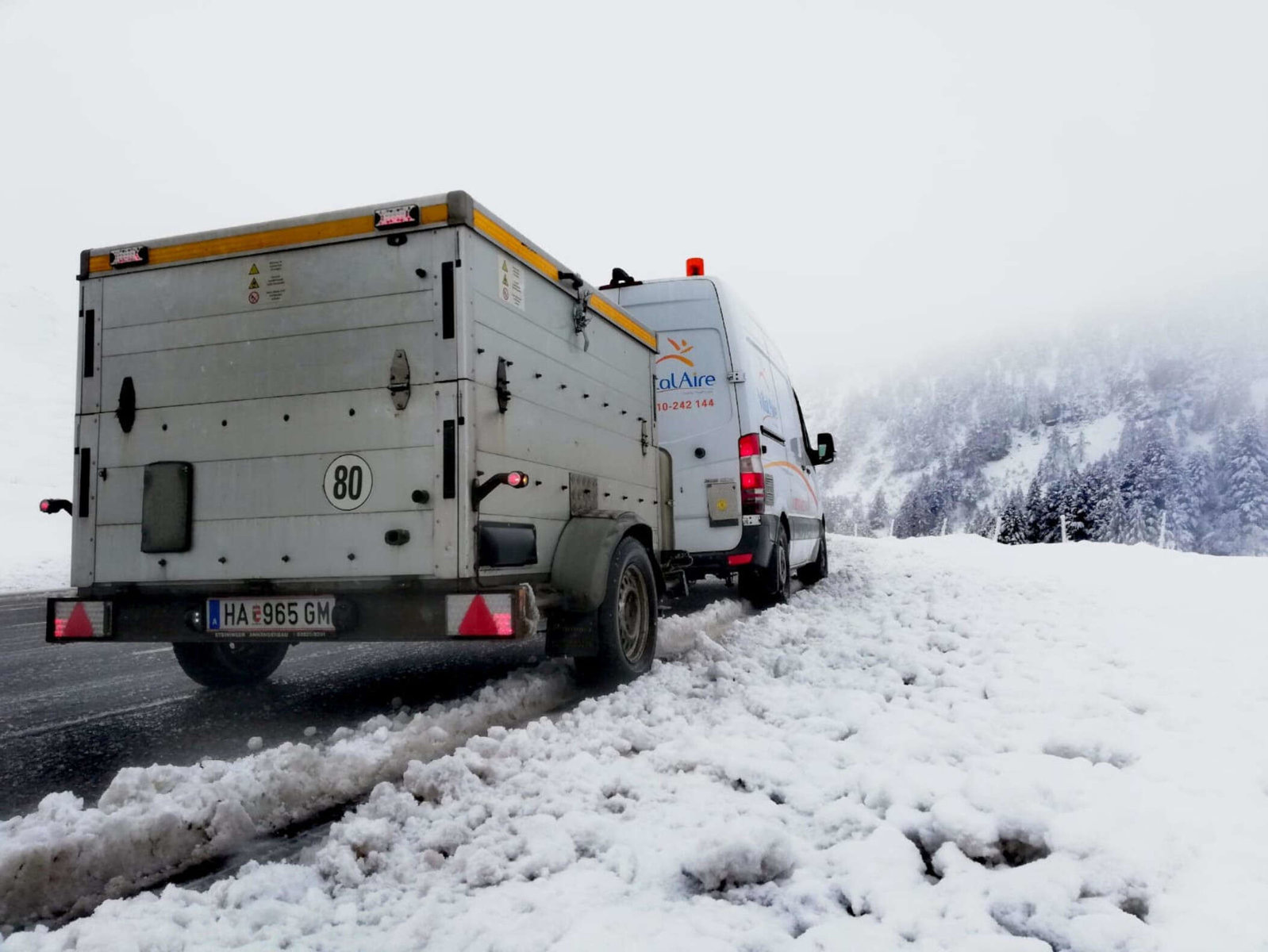 Klein-Lkw von Transporte Stadlbauer GmbH Transportunternehmen
